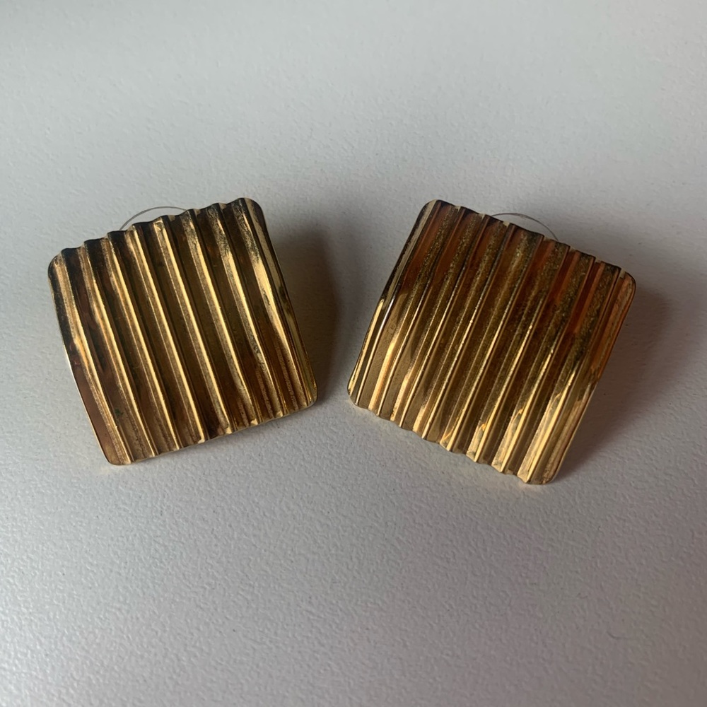 Vintage Square Earrings